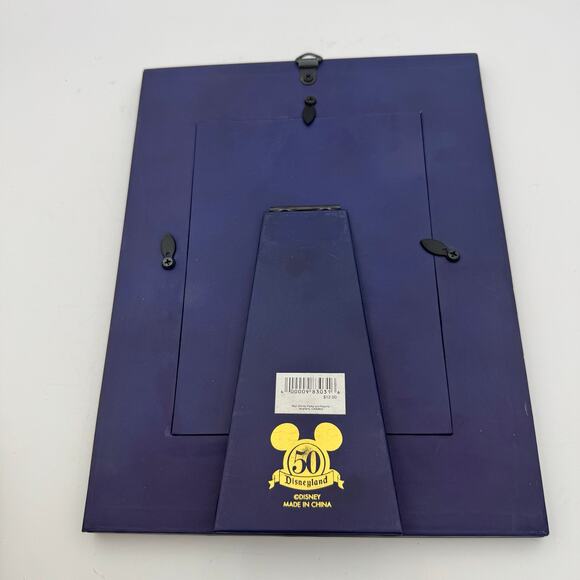 Disneyland 50th Anniversary Sleeping Beauty Castle Photo Frame 5x7 2005 Vintage - Picture 2 of 6